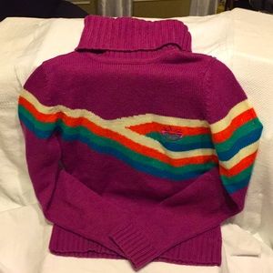 Fuchsia Stripe sweater